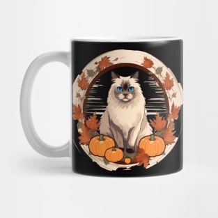 Birman Cat Halloween, Cat Lover Mug